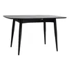 Miliboo - Schwarzer ausziehbarer Tisch 130-160 cm NORDECO Produktbild-Vorschau 4