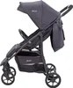 A side view of a black BabyGo Kombikinderwagen Style 3in1 stroller against a white background. Produktbild-Vorschau