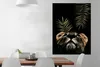 MuchoWow® Poster Tiger - Porträt - Pflanzen 90x120 cm - Produktbild-Vorschau 2