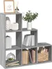 vidaXL Raumteiler-Bücherregal 3 Etagen Grau Sonoma 99x29x99 Produktbild-Vorschau 2