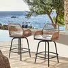 Avestar drehbare Garten-Barhocker 2er Set, hohe Produktbild-Vorschau 9