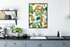 MuchoWow® Gerahmtes Poster Dschungel - Leopard - Pflanzen - Produktbild-Vorschau 3