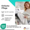 NYVI Bademantel NYVISpa Waffelpique - Uni Saunamantel für Produktbild-Vorschau 6