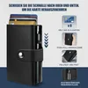 Geldbörse Mini Geldbörse Herren Slim Wallet RFID Blocking Produktbild-Vorschau 3