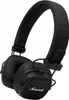 A black Marshall Major IV wireless Bluetooth headphone is shown against a white background.