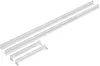 Spectrum LED Halterung für Penel Aufbaurahmen 30x120cm weiß Produktbild-Vorschau 2