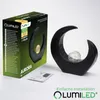 LUMILED Solarlampe LED im Halbmond Design mit Glaskugel für Produktbild-Vorschau 9