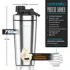Shaker à protéines Arendo en acier inoxydable, 750 ml, avec Voir les images du produit 2