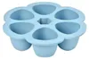 Beaba Multiportions aus Silikon 6 x 90 ml windisches blau; Produktbild-Vorschau 4