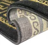 Tappeto moderno di design con motivo a meandro in oro nero Anteprima dell’immagine prodotto 5