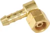 Adaptateur connecteur angulaire 1/4'' Lh pour tuyau de gaz Voir les images du produit 1