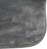 A close-up view of a gray, plush fabric with rounded edges. Produktbild-Vorschau