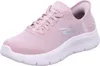 A single pink Skechers GO WALK FLEX-GRAND ENTRY sneaker is shown from a side angle against a white background. Náhľad obrázku produktu