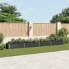 vidaXL Letto da giardino rialzato in acciaio zincato Anteprima dell’immagine prodotto 2