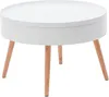 Table basse ronde avec rangement, 60 cm Voir les images du produit 1
