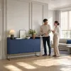 UnboxG Sideboard 120 cm, Kommode mit 4 Türen, Produktbild-Vorschau 4