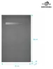 Receveur De Douche A Carreler 90X140Cm Recoupable Avec Voir les images du produit 5