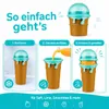 Slushy Becher 500 ml im Eiswaffel-Design – Produktbild-Vorschau 3