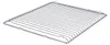 A silver metal oven rack is shown against a white background. Anteprima dell’immagine prodotto