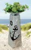 GILDE Metall Schalenständer Blumenständer maritim Anker in Produktbild-Vorschau 3