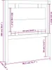 The Living Store Kopfteil Honigbraun 80,5x4x100 cm Produktbild-Vorschau 6