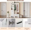 Sweiko 100x30x180cm Garderobenständer 6-in-1, mit 8 Haken, Produktbild-Vorschau 9