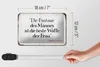 Blechschild Spruch 18x12cm Fantasie des Mannes beste Waffe Produktbild-Vorschau 5