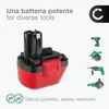 CELLONIC Batteria compatibile con Bosch GSR 12V, PSR 12, Anteprima dell’immagine prodotto 5