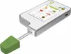 A digital device with probes and a screen displaying various icons. Produktbild-Vorschau
