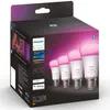 Philips Hue White & Col. Amb. E27 LED-lampen 4-pack wit 0MB Productafbeelding-voorbeeld 11