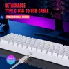 HXSJ Tastatur- und Maus-Kombination, kabelgebunden, K68 RGB Produktbild-Vorschau 11