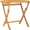 vidaXL Tavolo da giardino pieghevole 85x76 cm in legno Anteprima dell’immagine prodotto 14