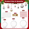 Befüllbare DIY Christbaumkugeln 30 Stück, 4/5/6cm Produktbild-Vorschau 2