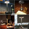 LED Nachtlichter Tischlampe Kabellos Dimmbar Aluminium Produktbild-Vorschau 5