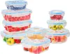 KitchenBrothers Meal Prep Boxen - Glas Frischhaltedosen Set Produktbild-Vorschau 1