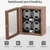 Natahovač hodinek Olvy pro 4 hodinky, LED osvětlení, Náhled obrázku produktu 5
