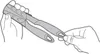 Tescoma 863000, Messer-Set, 6 cm, Edelstahl, 2 Stück(e) Produktbild-Vorschau 1