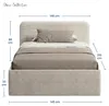Home Collective Polsterbett 140x200 cm Doppelbett Bett mit Produktbild-Vorschau 2