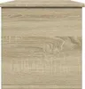 vidaXL Kufer dąb sonoma 102x35x35 cm materiał Podgląd zdjęcia produktu 5