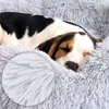 lionto Donut Lit pour chien, canapé rond pour chien avec Voir les images du produit 9