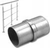 A stainless steel pipe connector is shown next to a section of a stainless steel railing. Anteprima dell’immagine prodotto