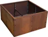 Hochbeet Pflanzbeet Edelrost 80x80x40 cm Pflanzkasten Produktbild-Vorschau 7