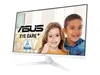 A white ASUS monitor displaying a marketing image of two children, one looking through a magnifying glass, with ASUS EYE CARE+ branding and a TÜV Rheinland certification logo. Produktbild-Vorschau