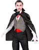 A child dressed as a vampire for Halloween. Produktbild-Vorschau