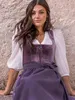 Dirndlbluse Erlabrunn Dreiviertelarm Puffarm ecru 34 Produktbild-Vorschau 2