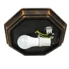 Buitenplafondlamp "Milano", koperkleurig, antiek design, Productafbeelding-voorbeeld 5
