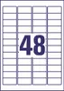 Avery L4736REV-10, Biela, Laserový, 45.7 x 21.2 mm, 480 Náhľad obrázku produktu 18
