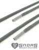 SNORS Schnürsenkel rund - GRAU - 3mm - 130cm Produktbild-Vorschau 2