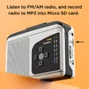 ezcap234 Přenosný kazetový magnetofon, AM/FM rádio, Náhled obrázku produktu 7
