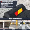 COSTWAY 2 tappetini di parcheggio con soglia per freni, Anteprima dell’immagine prodotto 4